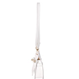 Katie Borsa a tracolla da donna 100% vera pelle 07145-D01 BIANCO Viola Castellani