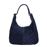 Valeria Borsa a spalla da donna Vera pelle 05280-013 BLU NAVY Gave Lux