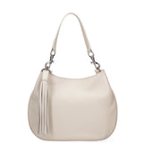 Borsa a spalla da donna Vera pelle 07316-D37 LATTE Roberta Rossi