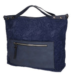 Rosalia Borsa a mano da donna Ecopelle LK0231-BLU Gave Lux