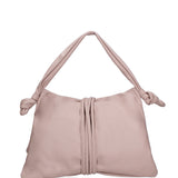 Borsa a spalla da donna Vera pelle 07171-S68 NUDO Viola Castellani