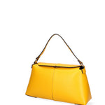 Borsa a spalla da donna Vera pelle 07154-D04 GIALLO Roberta Rossi