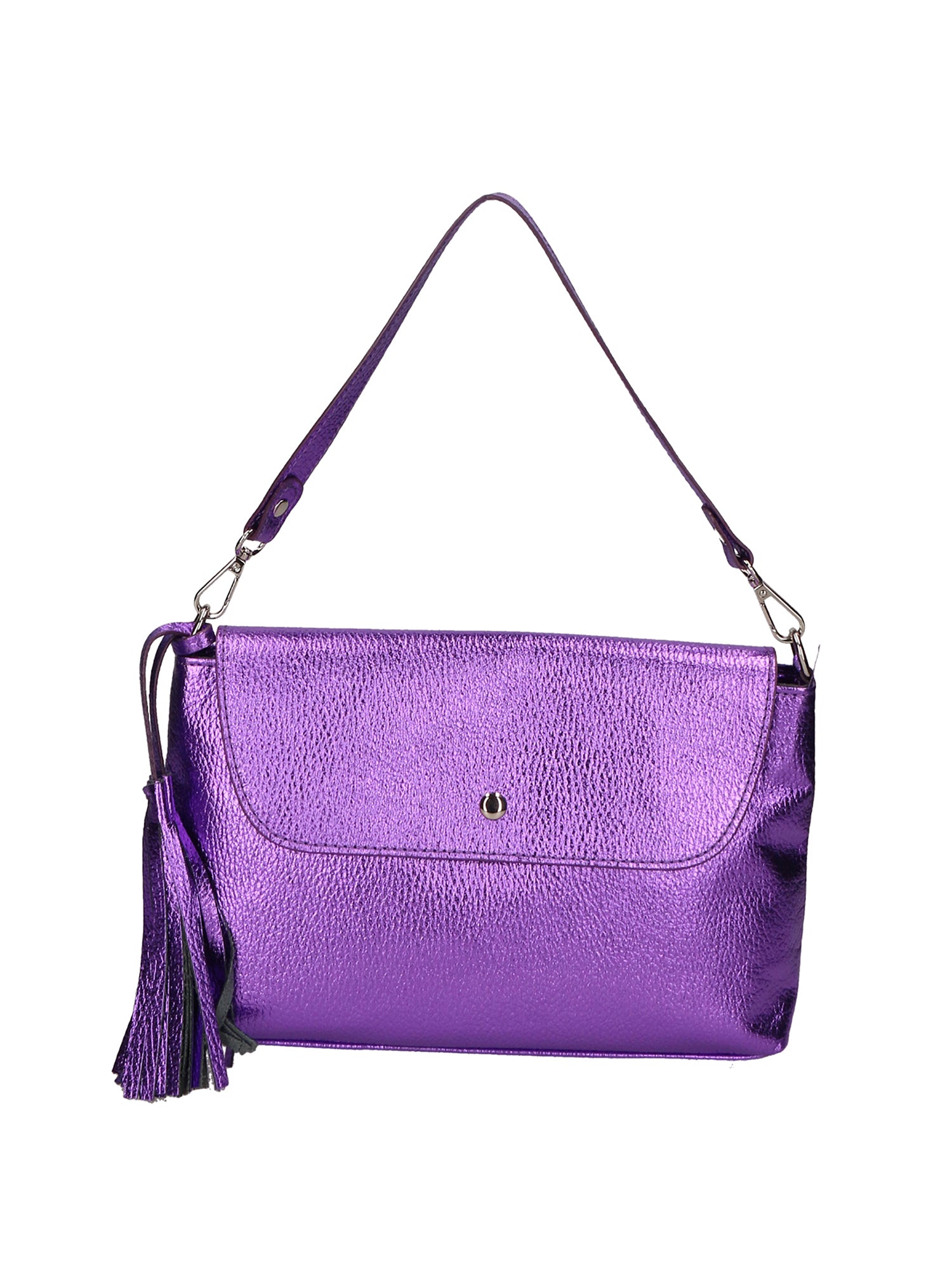 Auralia Borsa a mano da donna Vera pelle 05923-DL45 VIOLA Gave Lux