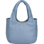 Virna Borsa a mano da donna Vera Pelle 06501-S41 CELESTE SCURO Gave Lux