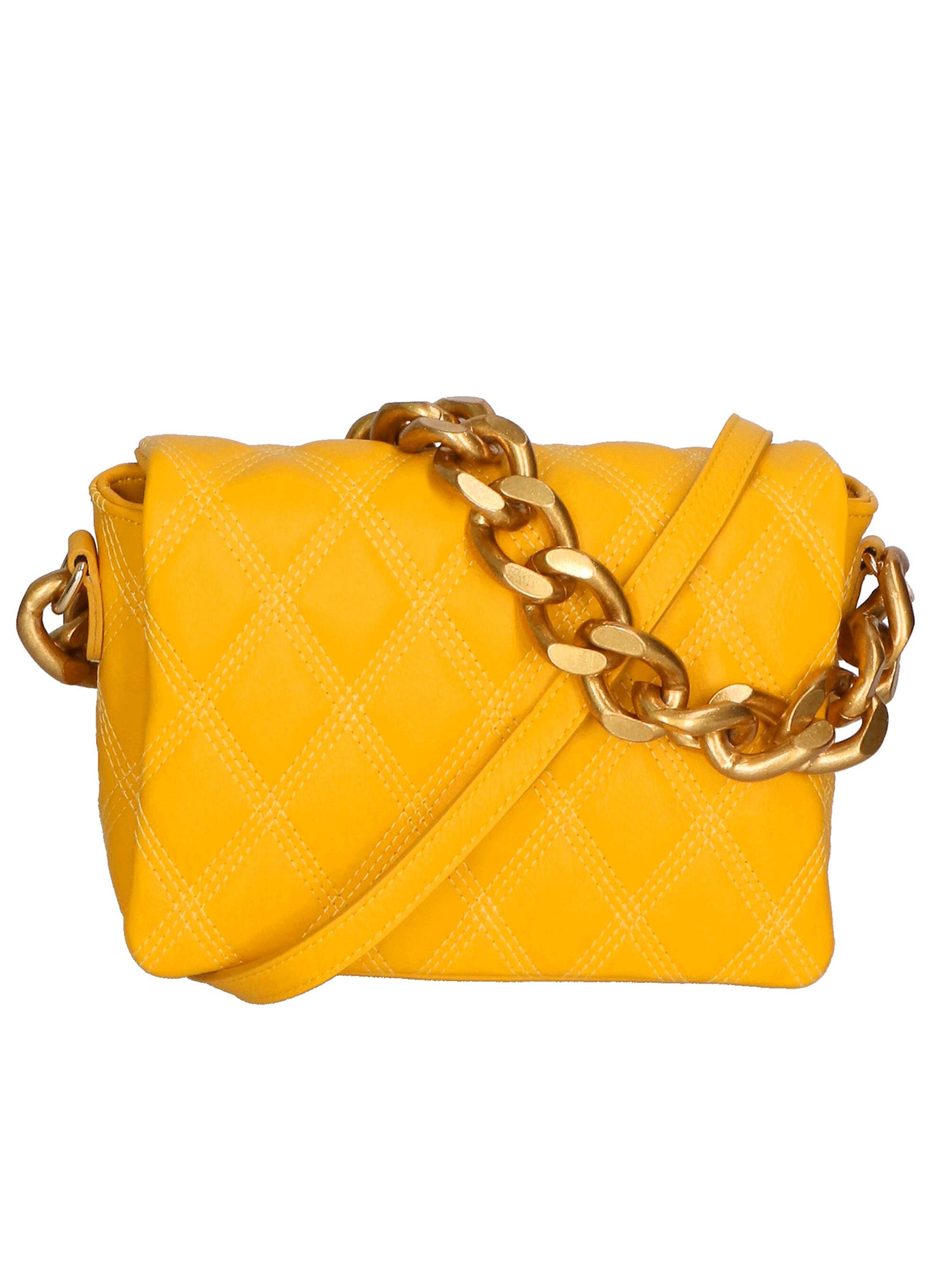 Adriana Borsa a mano da donna Vera pelle 04539-S04 GIALLO Gave Lux