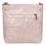 Carmen Borsa a tracolla da donna Vera pelle 10034-ROSA Gave Lux