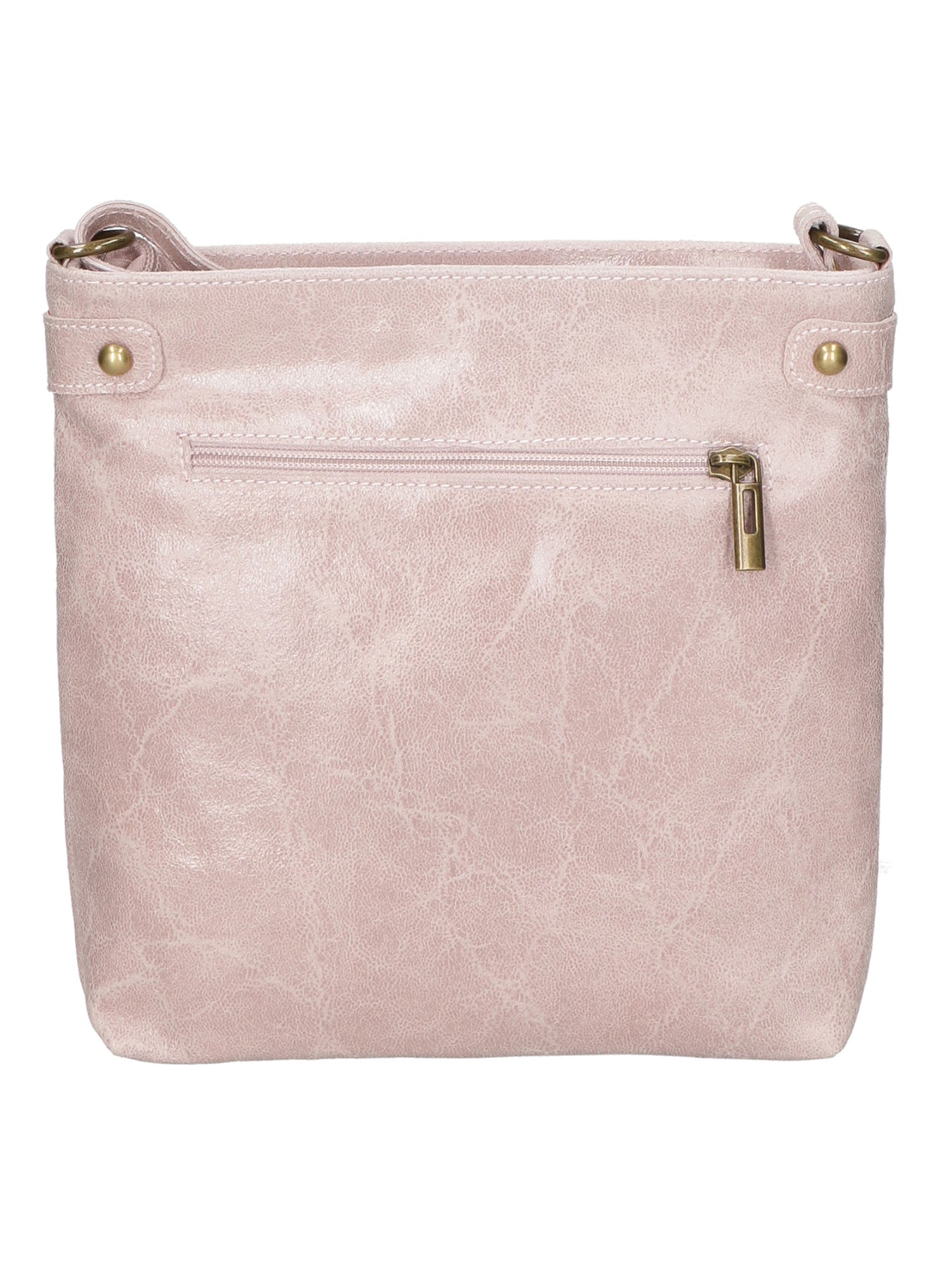 Carmen Borsa a tracolla da donna Vera pelle 10034-ROSA Gave Lux