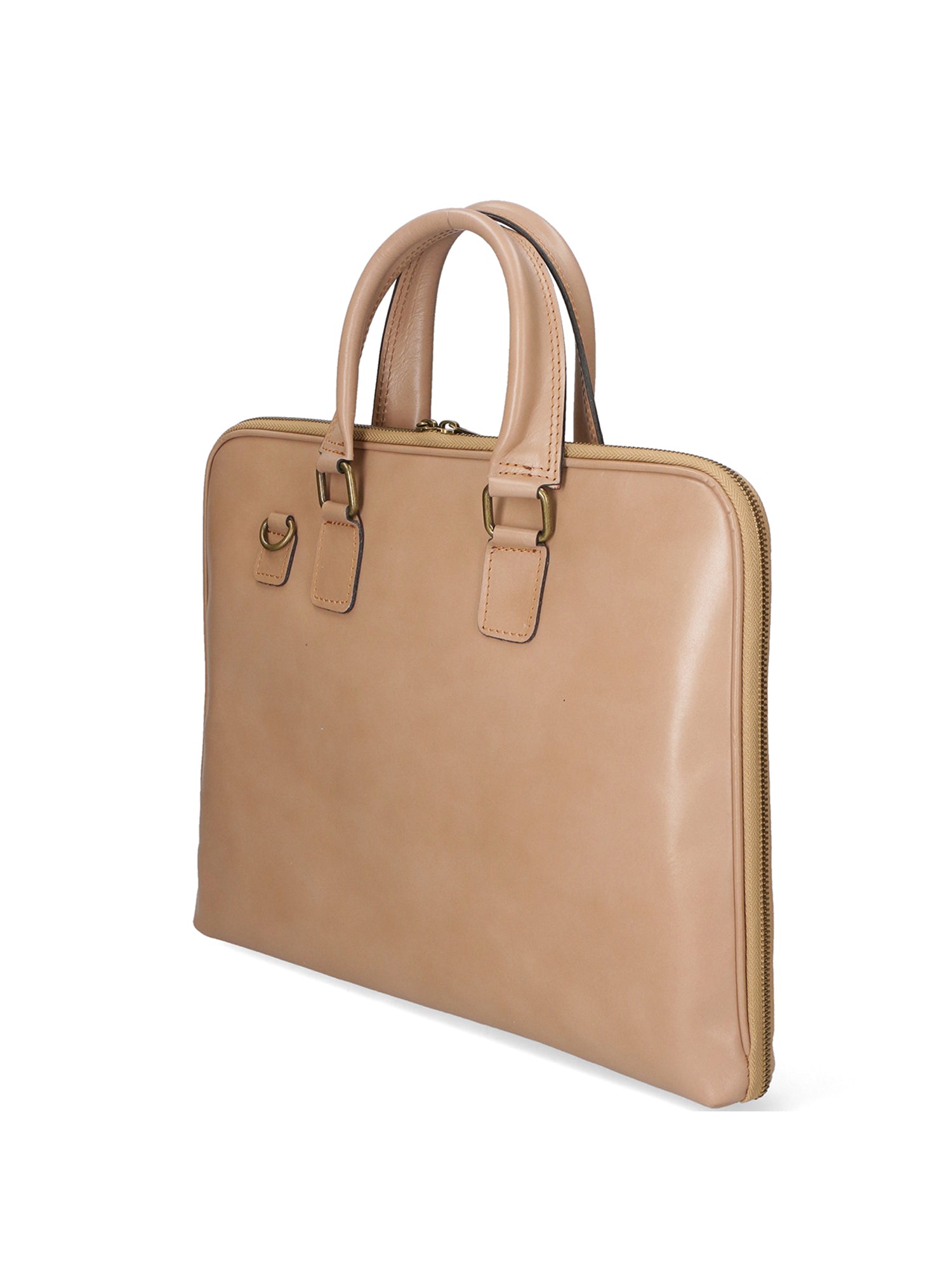 Fabiana Borsa a mano unisex Vera pelle 9033-FANGO TAUPE Gave Lux