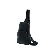 Borsa a tracolla uomo Tessuto e cotone MO-03PU-BLACK Momo Design