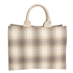 Alicia Borsa a spalla da donna Cotone e pelle 05086-05 TAUPE CHIARO Gave Lux