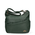 Borsa a tracolla da donna Ecopelle BC1382-GREEN B Cavalli