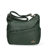 Borsa a tracolla da donna Ecopelle BC1382-GREEN B Cavalli