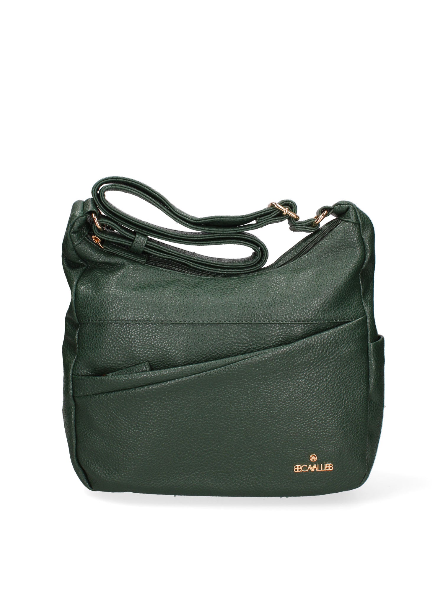 Borsa a tracolla da donna Ecopelle BC1382-GREEN B Cavalli