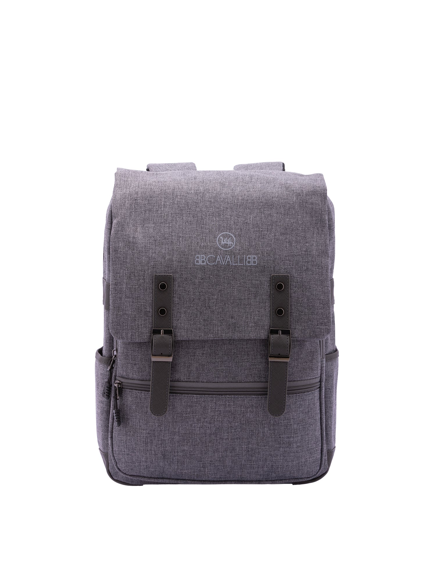 Zaino da uomo in poliestere Casual BC1290-GRIGIO B Cavalli