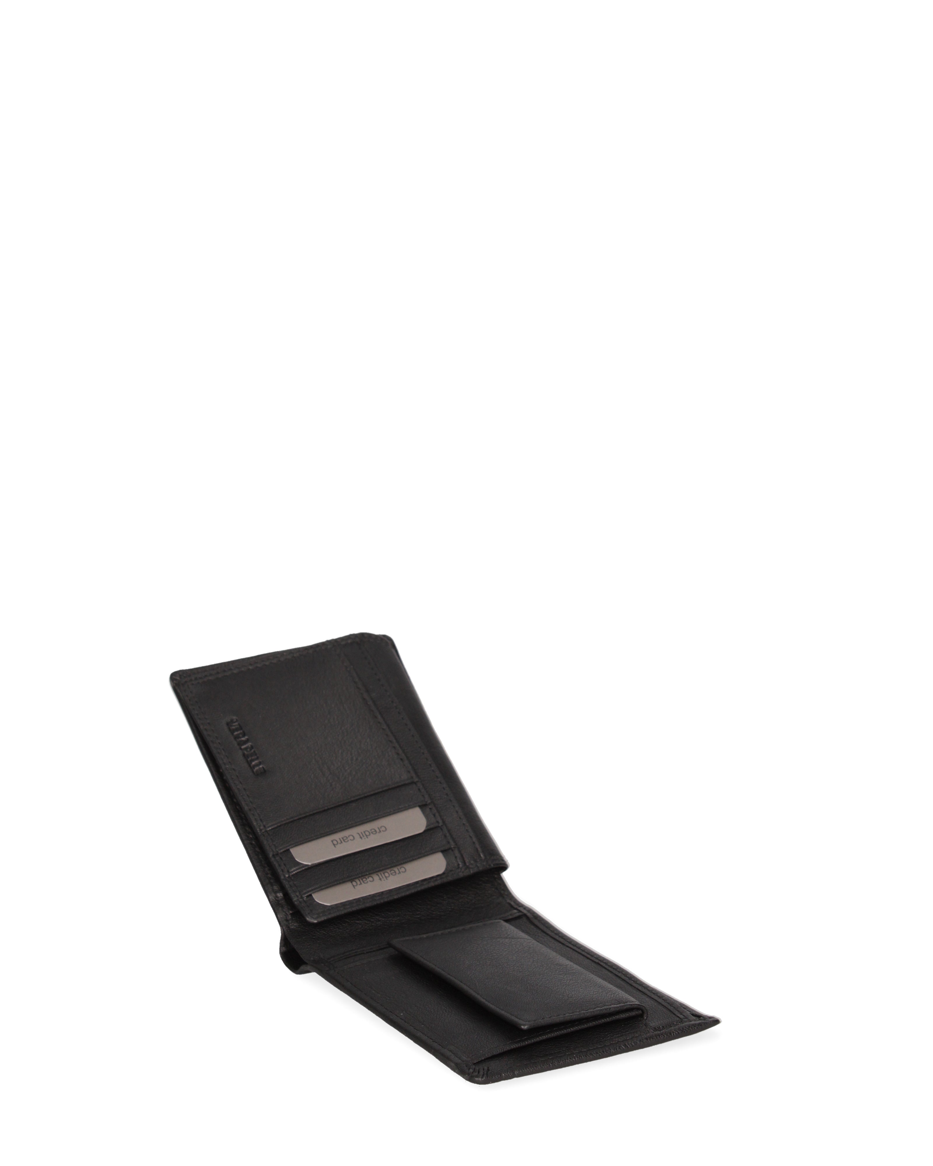 Portafoglio uomo vera pelle Casual LB7671-04-NERO Laura Biagiotti