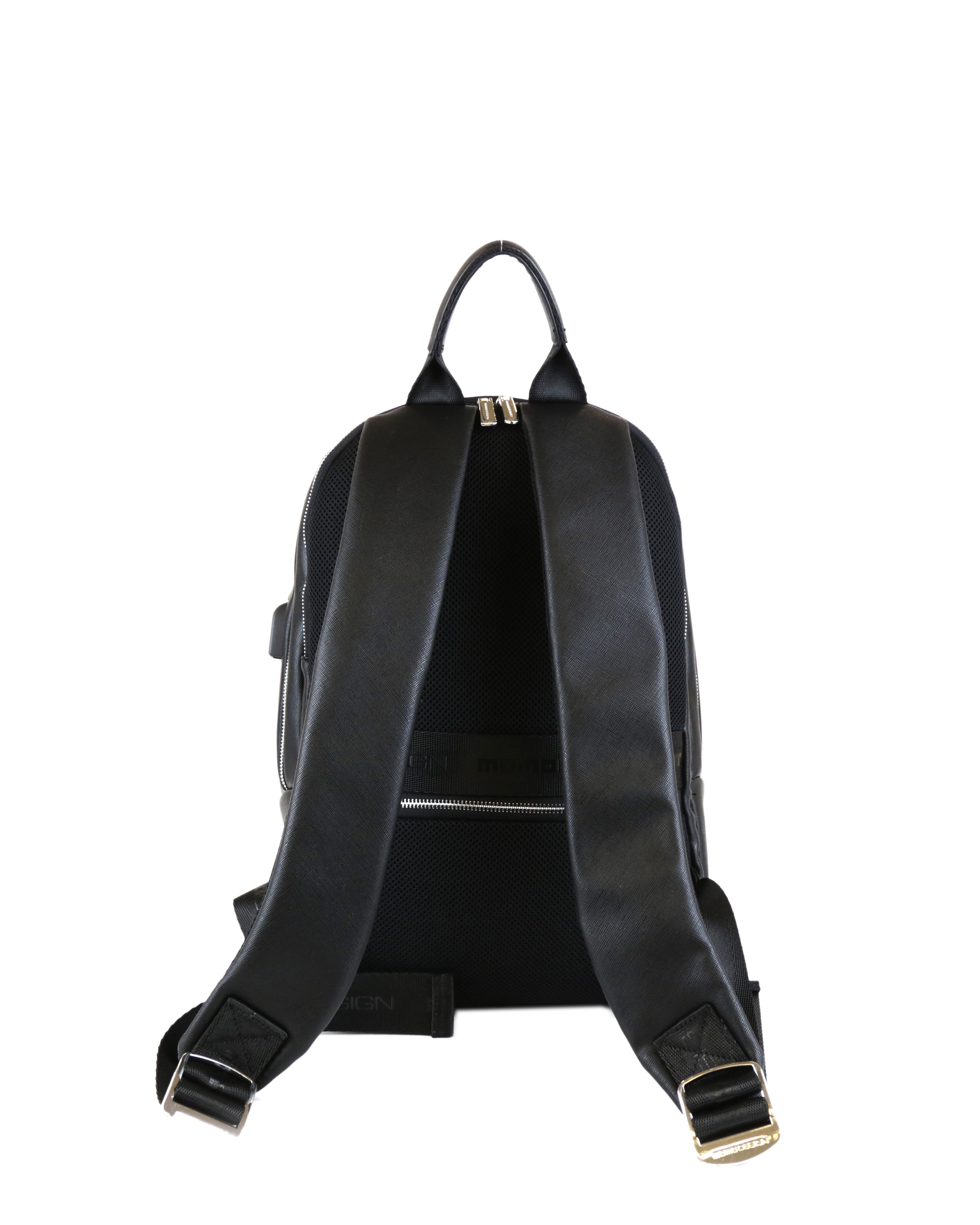 Zaino uomo in tessuto 70% Cotone MO-03SF-BLACK Momo Design