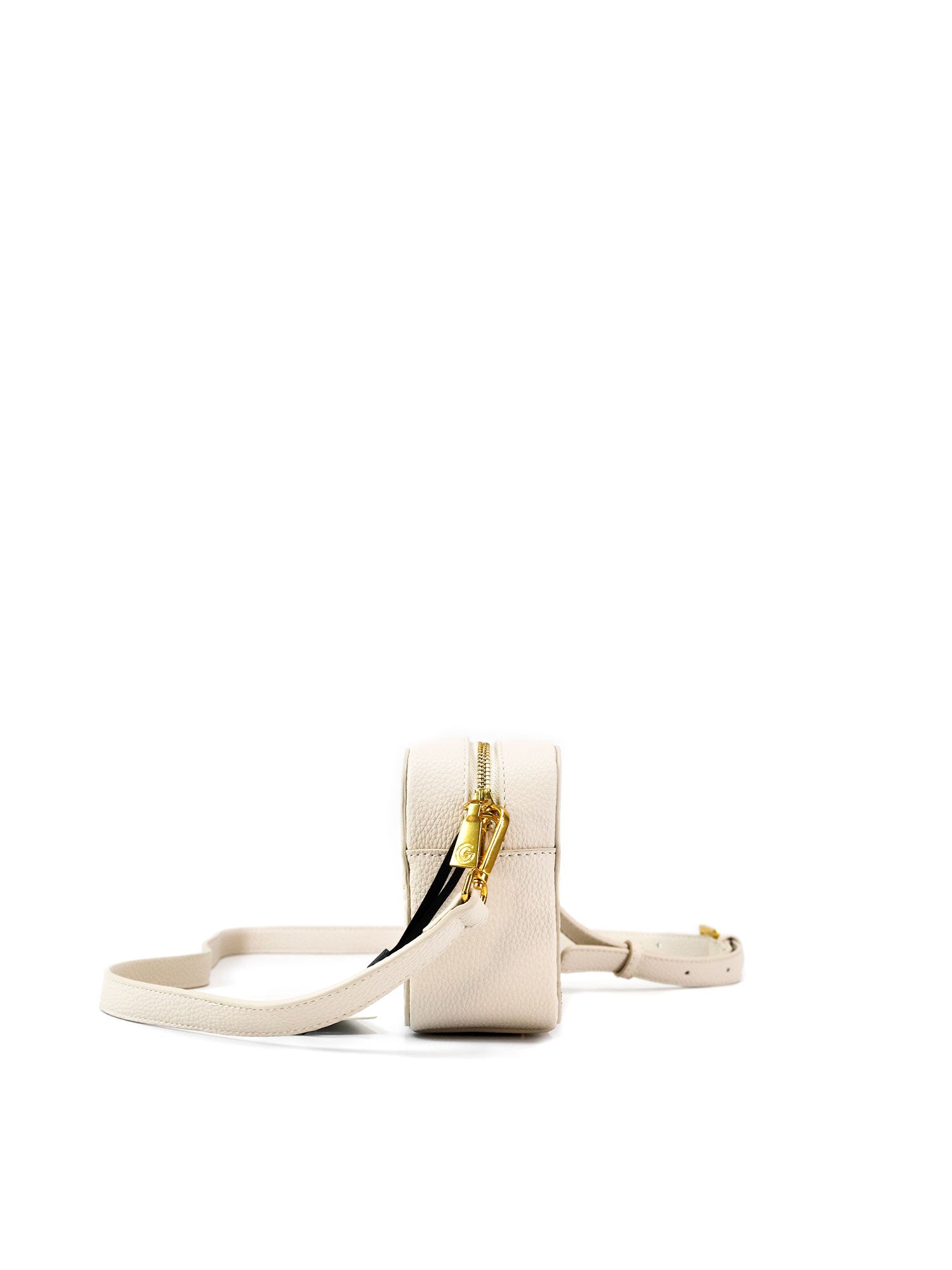 Borsa a tracolla da donna 100% pelle vegana PU GGB014CRM Gabriella G Firenze