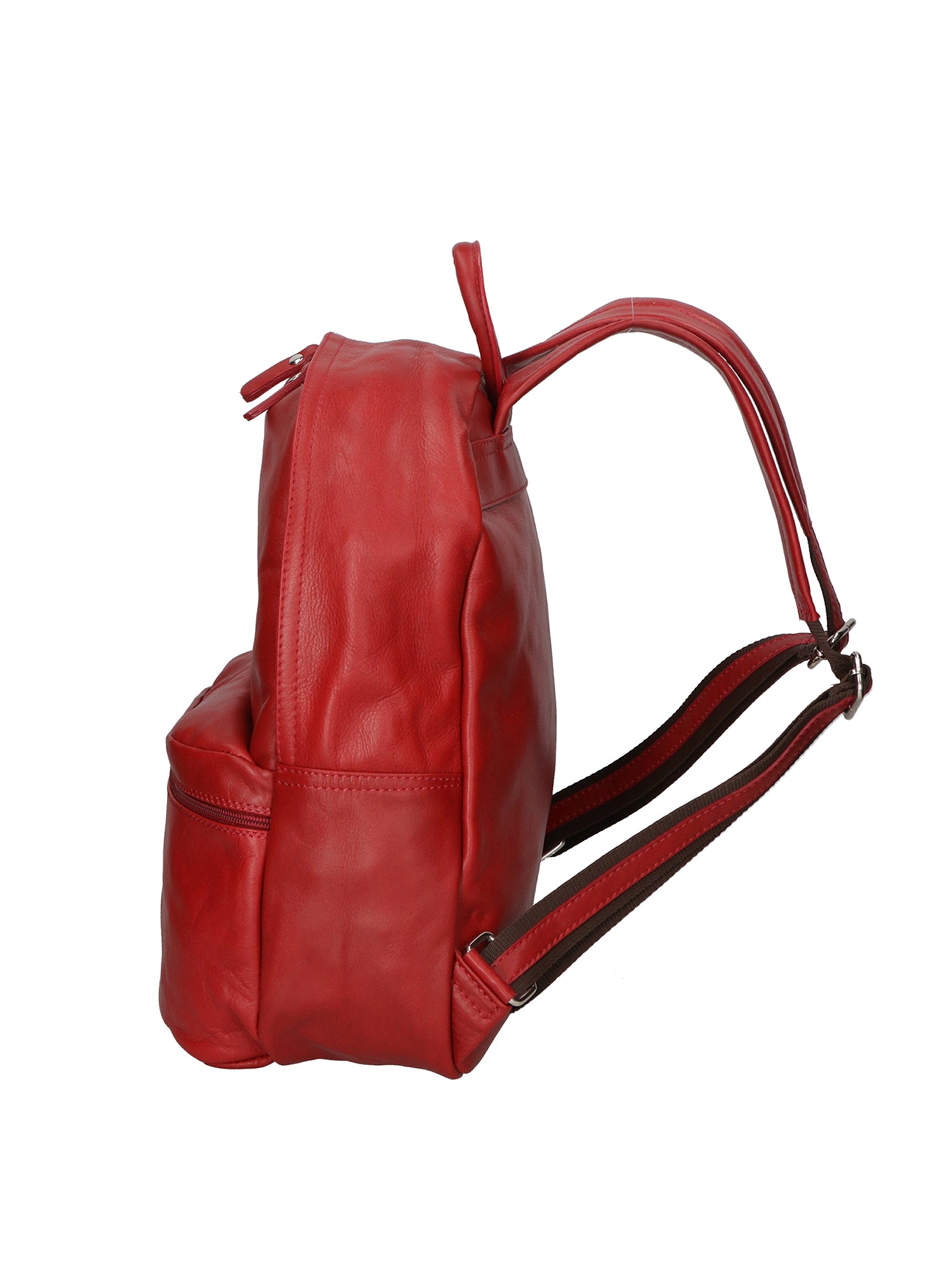 Cloe Zaino da donna in vera pelle Artigianale 6161-S10 ROSSO Gave Lux