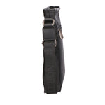 Borsa a tracolla uomo Pelle vegana PU PCL3161-BLACK Northampton Polo Club