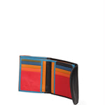 Portafoglio uomo in vera pelle Casual IN-1077-NERO MULTI Sergio Valentini