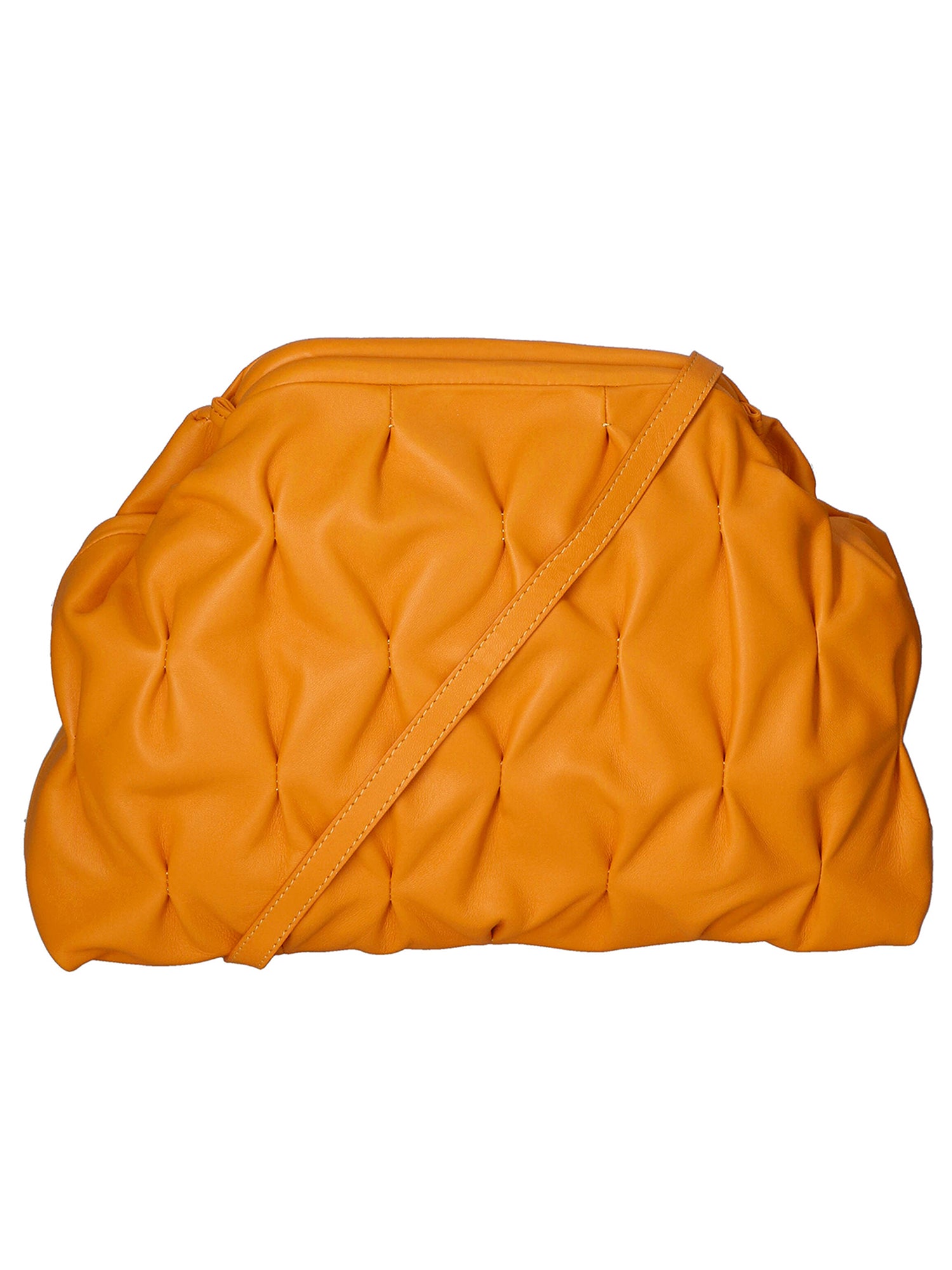 Verona Borsa a mano da donna Vera pelle 04797-S04 GIALLO Gave Lux