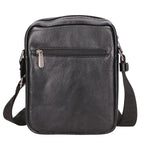 Borsa a tracolla uomo 100% pelle PU PCL3076-BLACK Northampton Polo Club