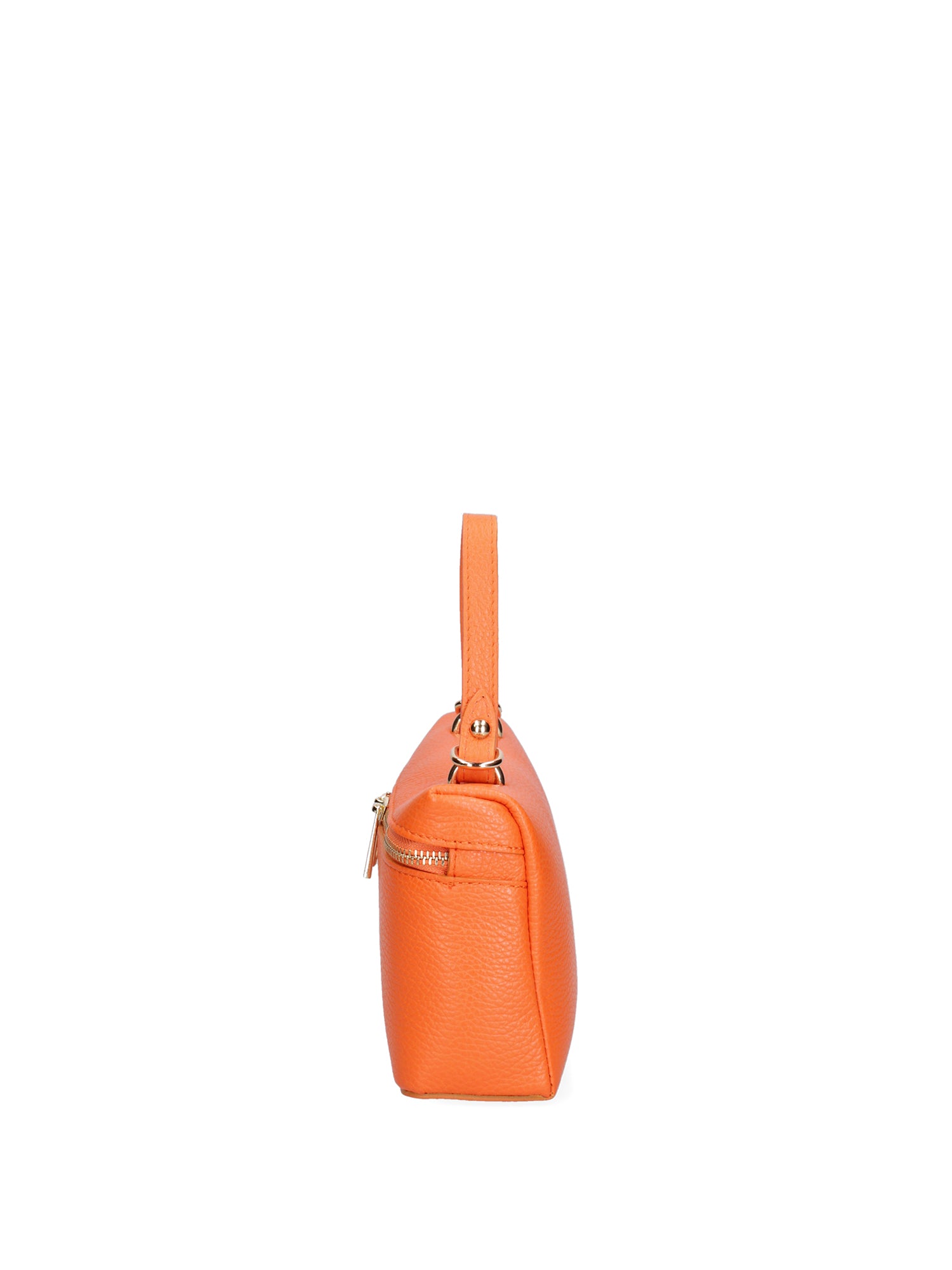Borsa a mano da donna Vera pelle 07160-D29 ARANCIONE Roberta Rossi