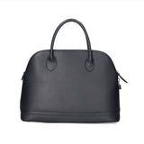Silvana Chic Borsa a mano da donna 100% pelle 80028 5197-D24 BLU BLUE Gave Lux