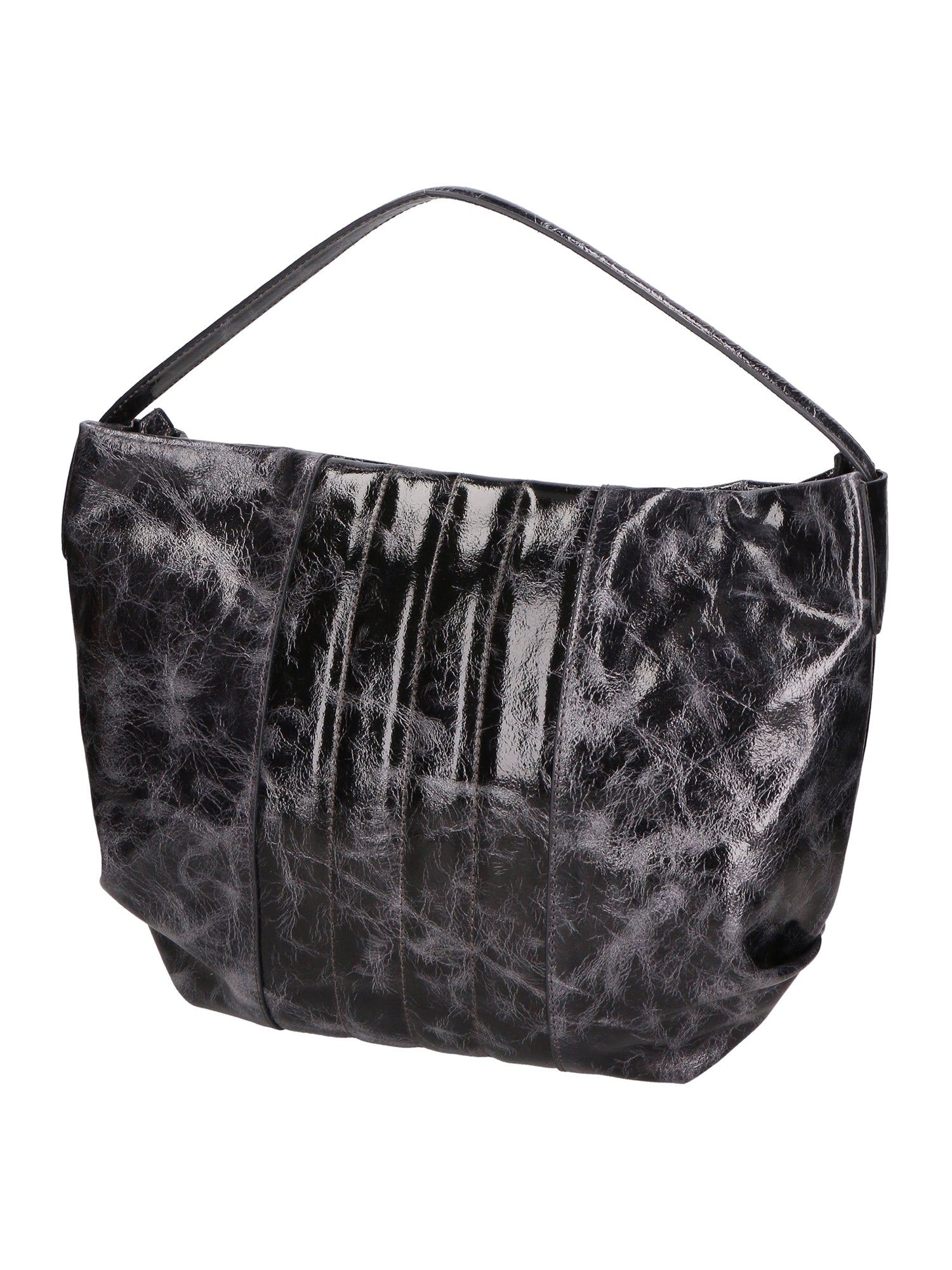 Vanda Borsa a spalla da donna Vera pelle 06507-042 GRIGIO SCURO Gave Lux