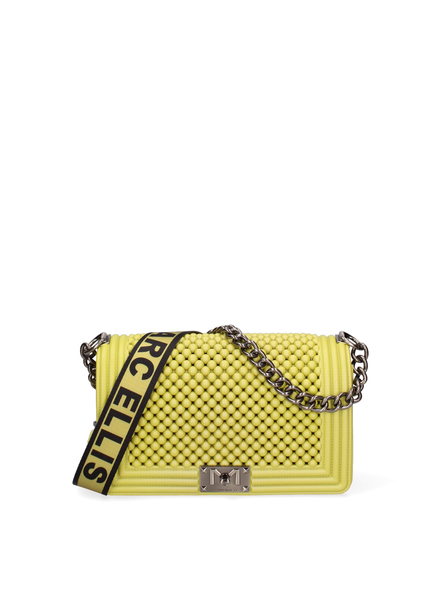 Borsa a mano da donna 100% Pvc FLAT-M-BALL 24-PYRATE GREEN - BRUSH CDF Marc Ellis