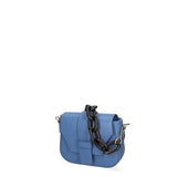 Arcadia Nova Borsa a spalla donna Vera pelle 6282-D524 ROYAL BLU Chiara Ferretti