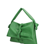 Borsa a spalla da donna Vera pelle 07171-S47 VERDE MELA Viola Castellani