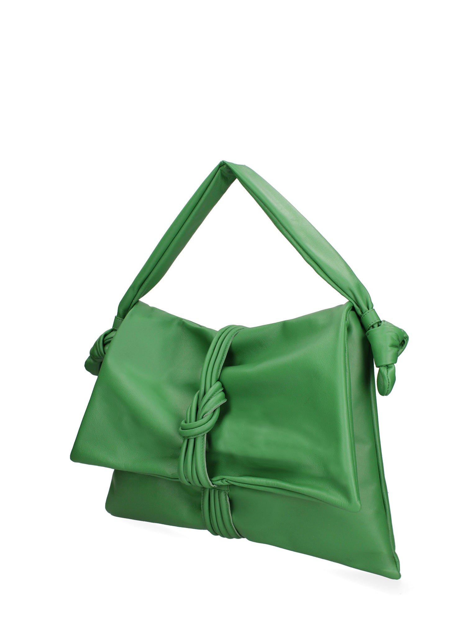 Borsa a spalla da donna Vera pelle 07171-S47 VERDE MELA Viola Castellani