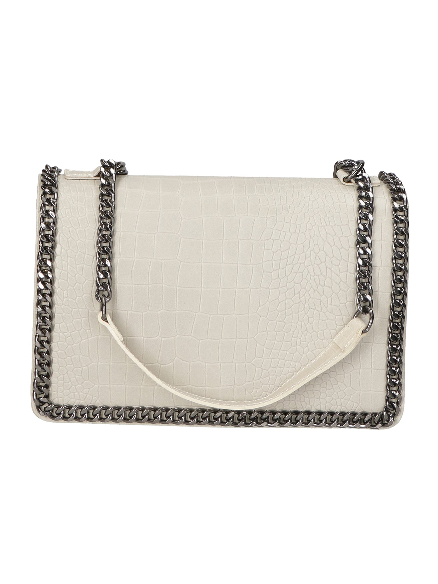 Crystalline Borsa a tracolla da donna Vera pelle 80066-BEIGE Gave Lux