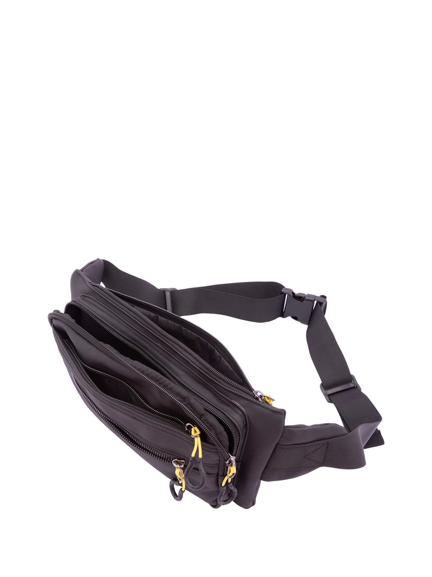 Marsupio da uomo in poliestere Casual BC1284-NERO B Cavalli