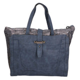 Rosella Borsa a mano da donna Ecopelle LK0245-BLU Gave Lux