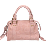 Erisia Borsa a spalla da donna Vera pelle 06091-ROSA Gave Lux