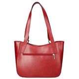 Eva Borsa a spalla da donna Vera pelle 9024-ROSSO RED Gave Lux
