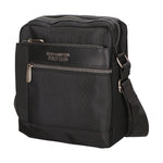 Borsa a tracolla uomo Pelle PU Vegan PCL3067-BLACK Northampton Polo Club