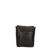 Borsa a tracolla unisex vera pelle 100% pelle SN5863647-BLACK Santini Firenze
