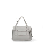 Silvana Pro Borsa a mano da donna Made in Italy Vera pelle 191942-GRIGIO Gave Lux