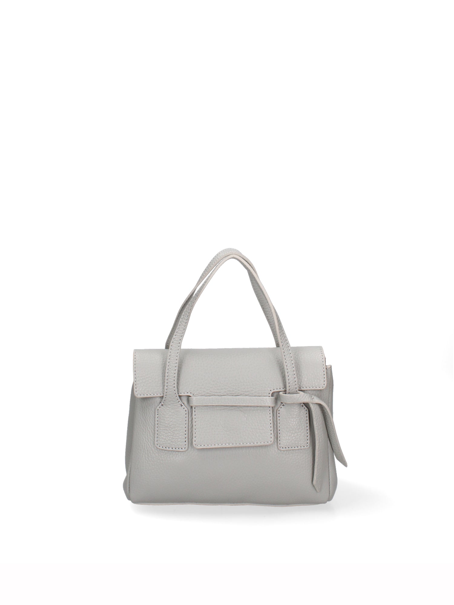 Silvana Pro Borsa a mano da donna Made in Italy Vera pelle 191942-GRIGIO Gave Lux