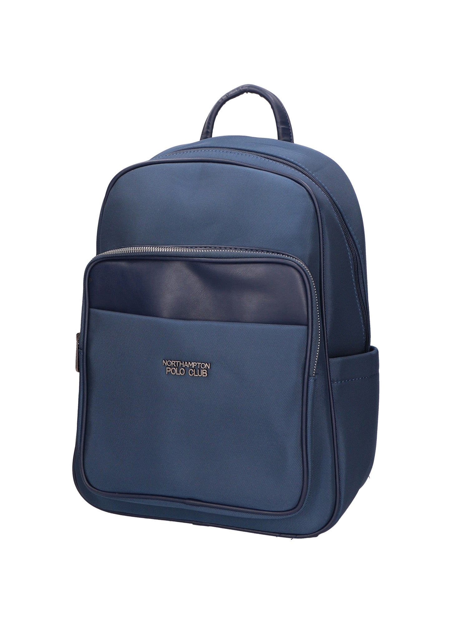 Zaino uomo in pelle PU vegana Casual PCL3113-BLUE Northampton Polo Club