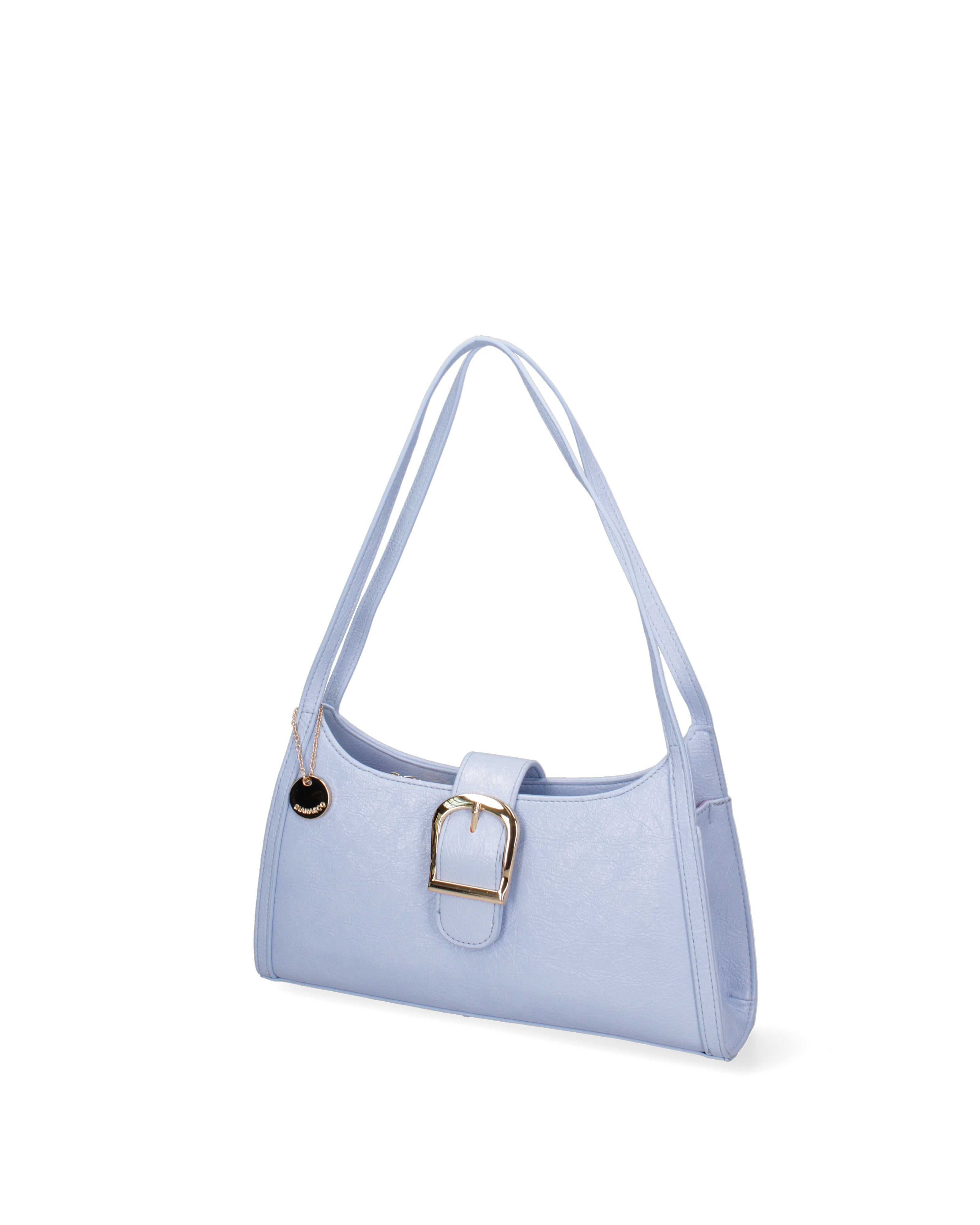 Borsa a spalla da donna Ecopelle DC3532-2-LAVANDER Diana&co