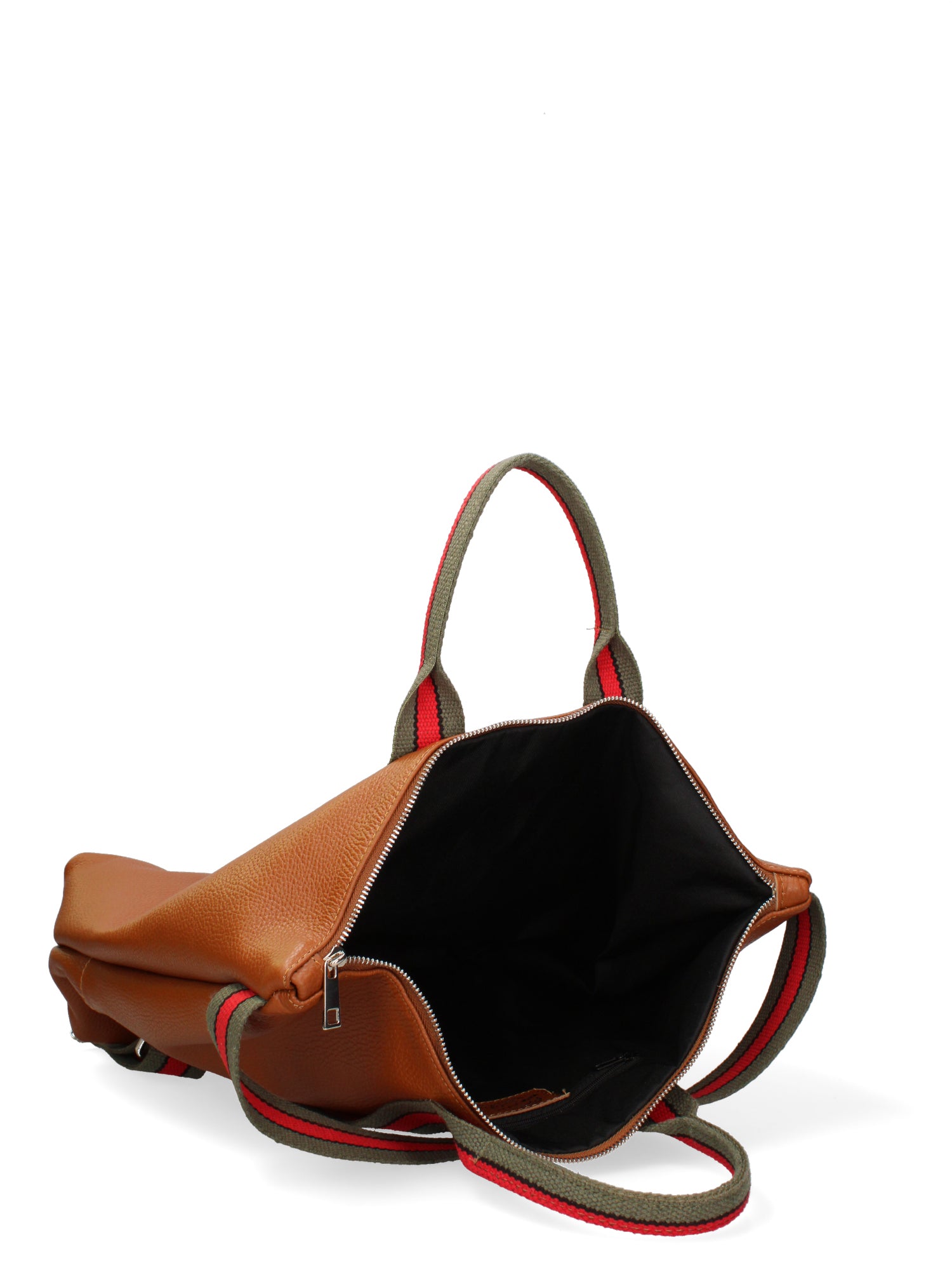 Varese Borsa a mano da donna Vera pelle 689746-D17 CUOIO SCURO - VERDE Gave Lux