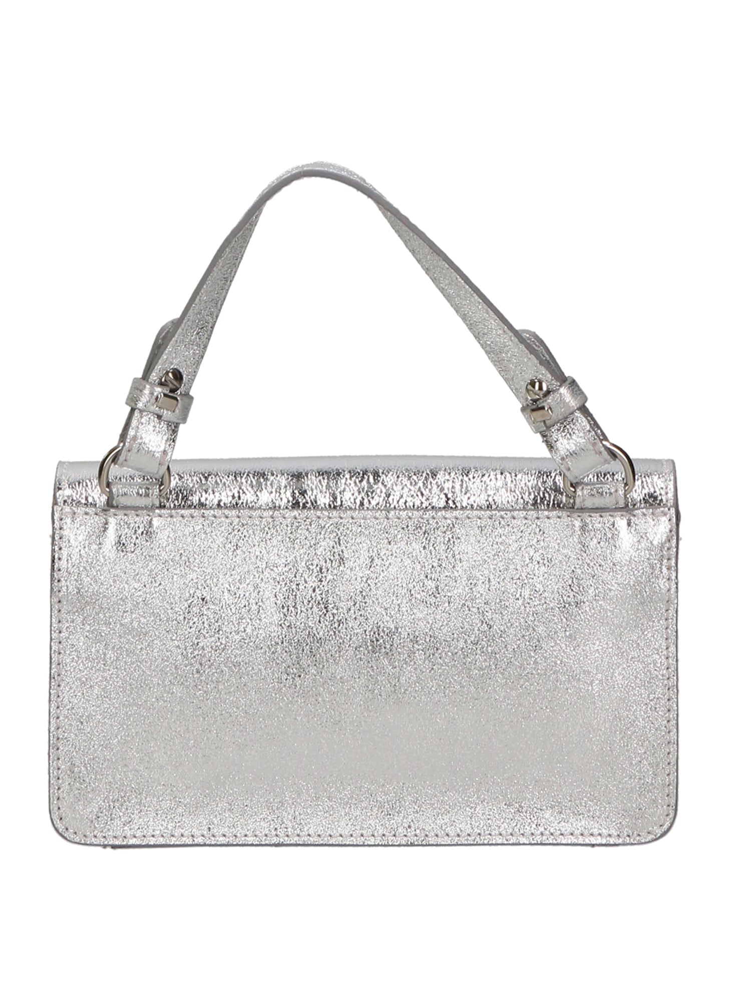 Hellen Borsa a mano da donna Vera pelle 06010-L001 ARGENTO Gave Lux