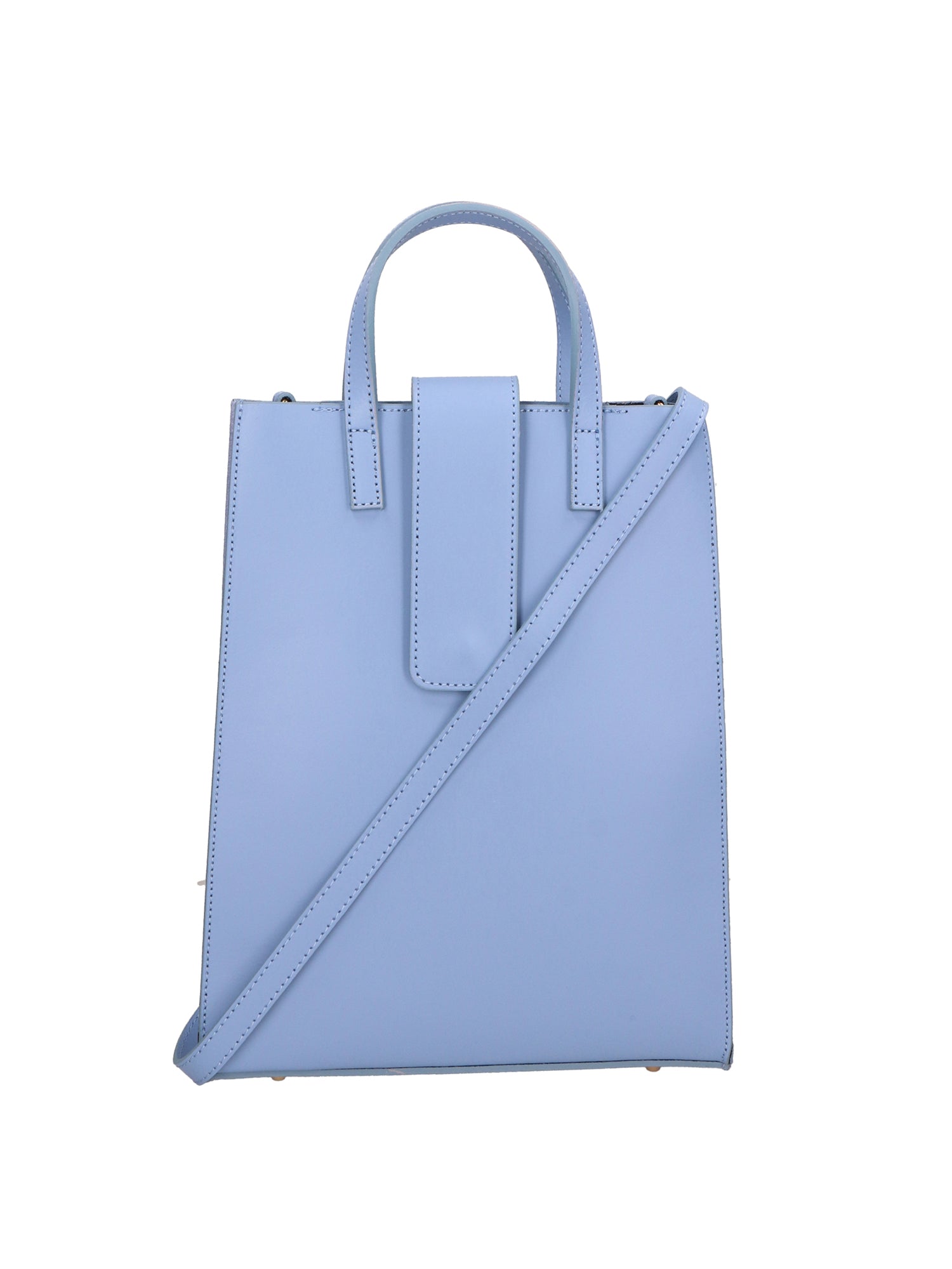 Giuseppina Borsa a mano da donna Vera pelle 05990-L220 AZZURRO+54 AZZURRO Gave Lux