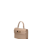 Borsa a mano da donna Vera pelle 07161-D05 CAPPUCCINO Roberta Rossi