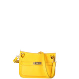 Katie Borsa a tracolla da donna 100% vera pelle 07145-D04 GIALLO Viola Castellani