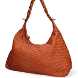 Asteria Borsa a spalla da donna Vera pelle 7799-CUOIO Gave Lux